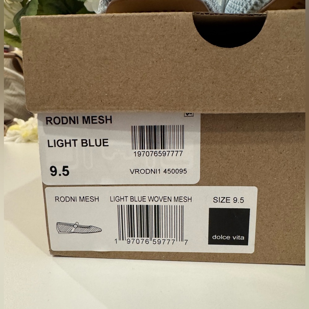 NIB Dolce Vita Rodni Mesh flat in light blue - Picture 3 of 3